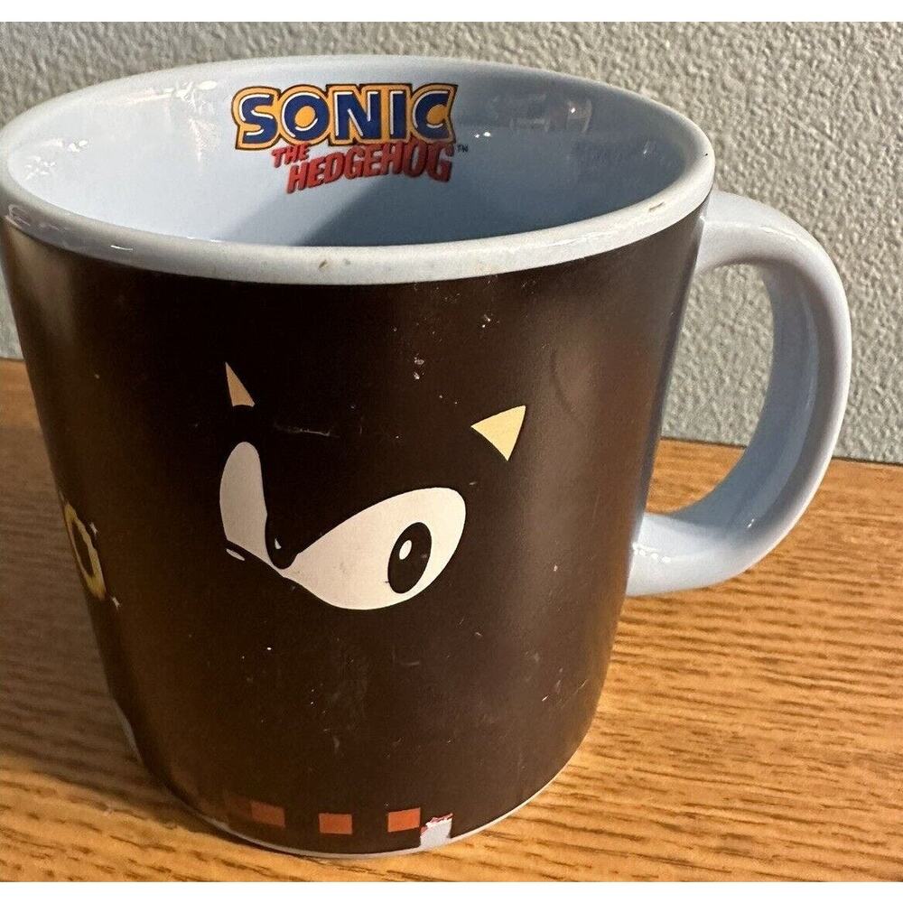 Sonic the Hedgehog Large 20 oz Ceramic Mug Sega Branded Ceramic Mug